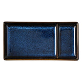 Olympia Luna Rectangular Dipping Plates Midnight Blue 204x105mm (6 Pack)