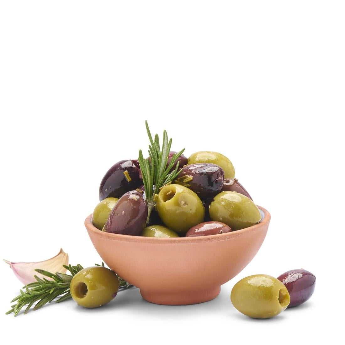 Mr Filbert's Grab and Go Rosemary & Garlic Olives (12 x 50g)