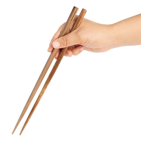 Olympia Miso Acacia Wood Chopsticks 270mm (12 Pack)