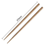 Olympia Miso Acacia Wood Chopsticks 270mm (12 Pack)
