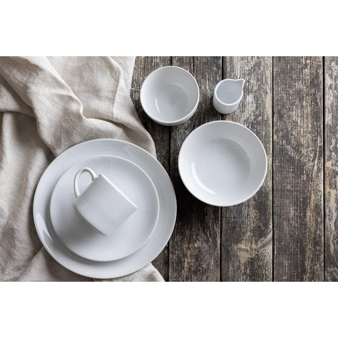 Olympia Origin Bowls White 160mm (4 Pack)