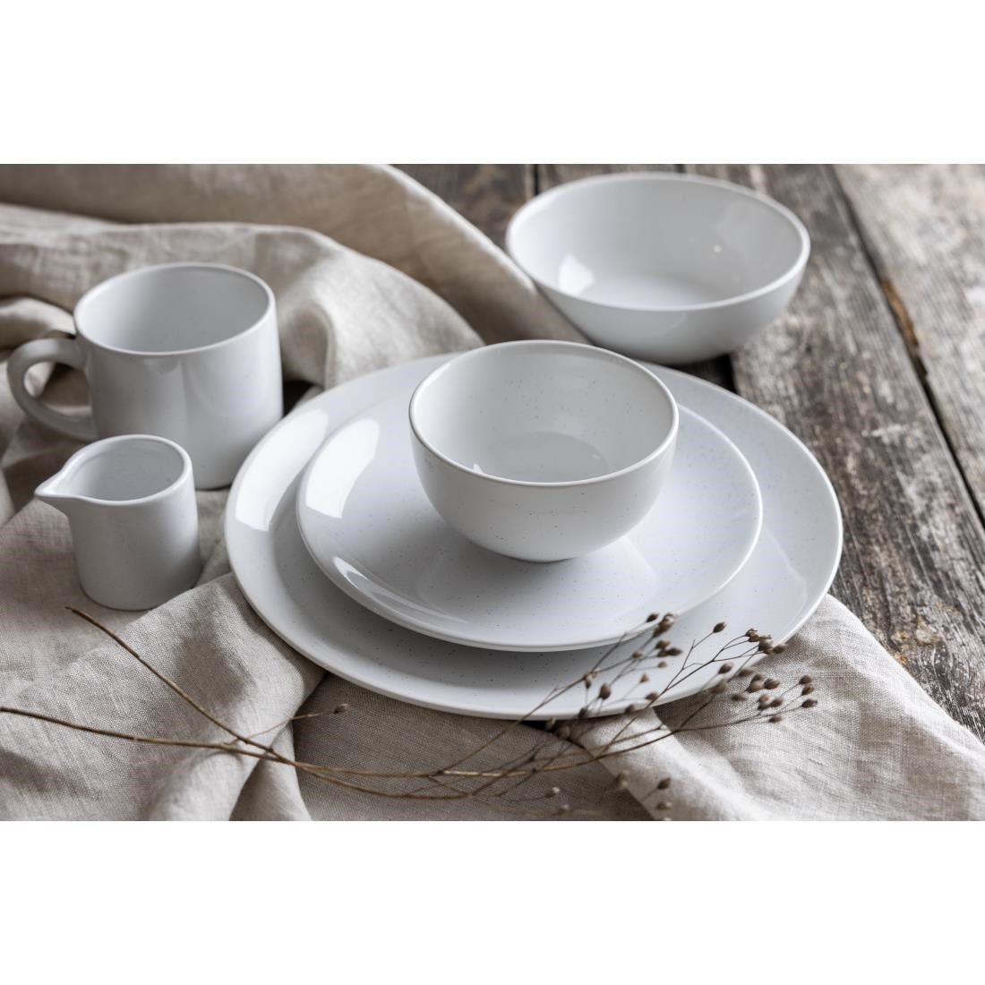 Olympia Origin Bowls White 110mm (4 Pack)