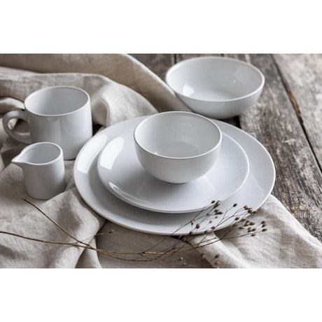 Olympia Origin Bowls White 110mm (4 Pack)