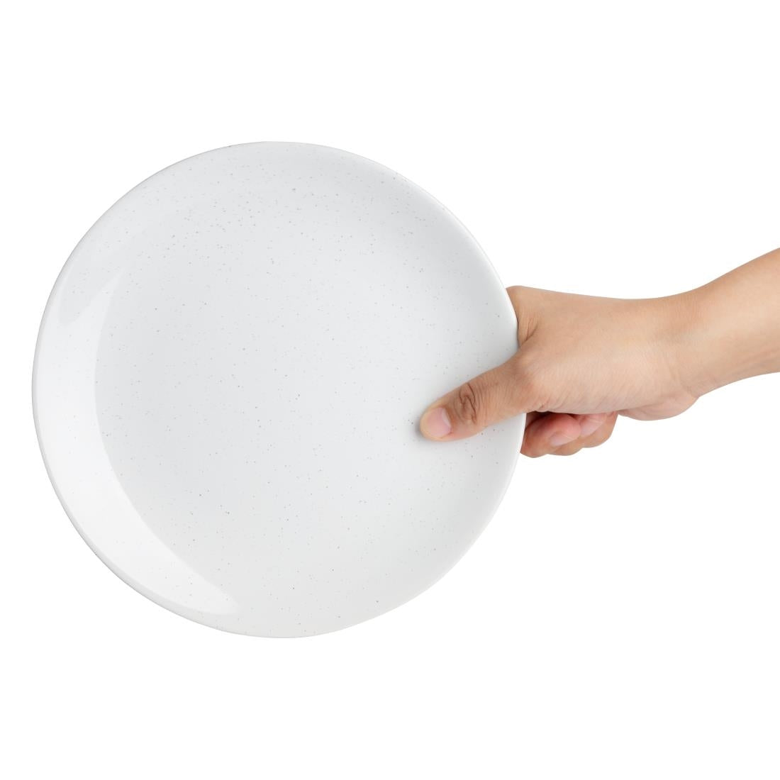 Olympia Origin Coupe Plates White 200mm (4 Pack)