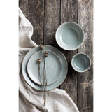 Olympia Origin Coupe Plates Duck Egg Blue 200mm (4 Pack)