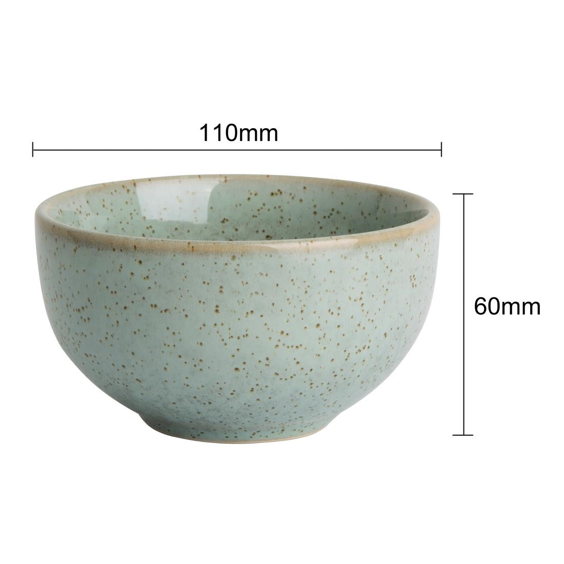 Olympia Origin Bowls Duck Egg Blue 110mm (4 Pack)