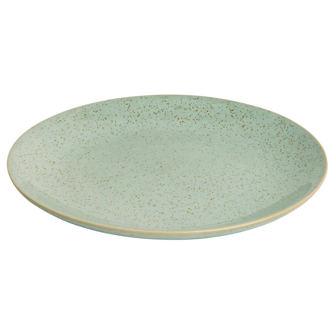 Olympia Origin Coupe Plates Duck Egg Blue 200mm (4 Pack)