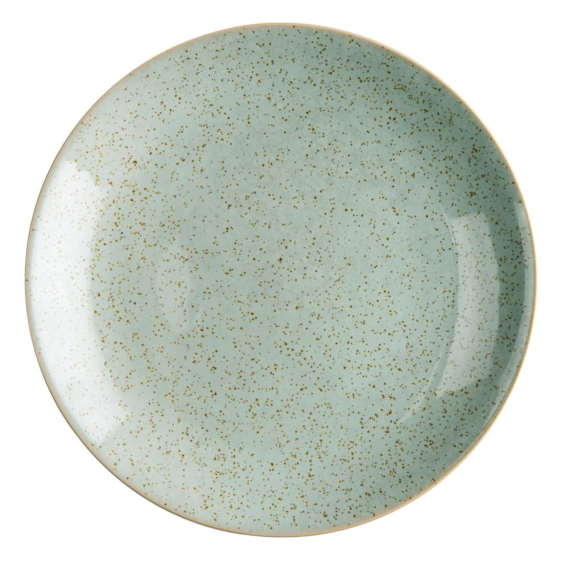 Olympia Origin Coupe Plates Duck Egg Blue 200mm (4 Pack)