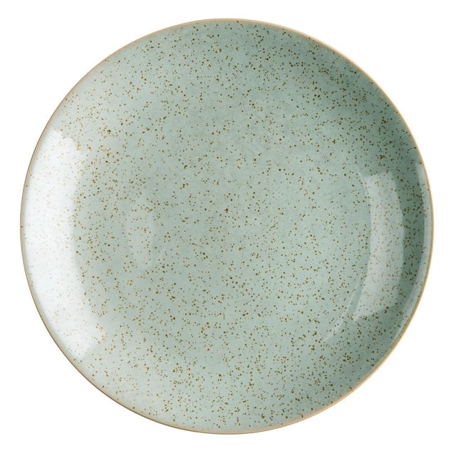 Olympia Origin Coupe Plates Duck Egg Blue 200mm (4 Pack)