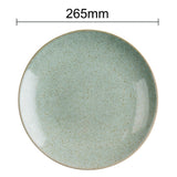 Olympia Origin Coupe Plates Duck Egg Blue 260mm (4 Pack)