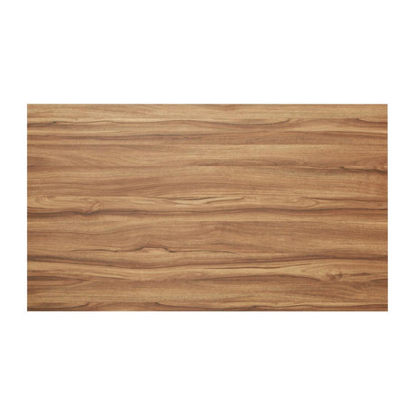 Bolero Beaufort Pre-Drilled Rectangular Table Top 1200x700mm