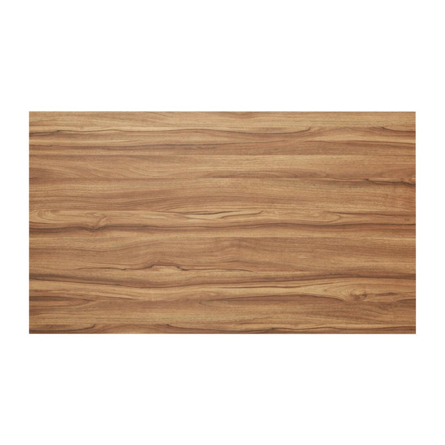 Bolero Beaufort Pre-Drilled Rectangular Table Top 1200x700mm