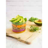 Vegware Round PLA Deli Pots 455ml (500 Pack)