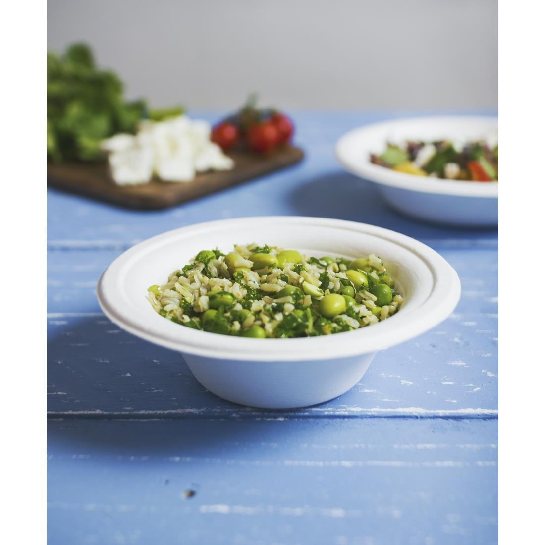 Vegware Nourish Moulded Fibre Tall Bowls 340ml (500 Pack)