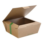 Vegware Microflute Hinged Hot Boxes 6x6" (210 Pack)