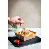 Vegware Microflute Food Trays Medium 150x150mm (270 Pack)