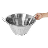 Vogue Large Heavy Duty Stainless Steel Colander