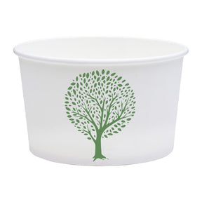 Vegware Soup Containers Green Tree 115-Series 340ml (500 Pack)