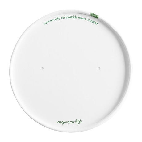 Vegware Soup Container Lids 115-Series (500 Pack)