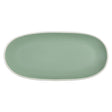 Olympia Chia Oval Plates Green 280x135mm (6 Pack)