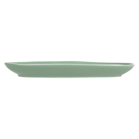 Olympia Chia Oval Plates Green 280x135mm (6 Pack)