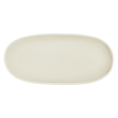 Olympia Chia Oval Plates Sand 280x135mm (6 Pack)