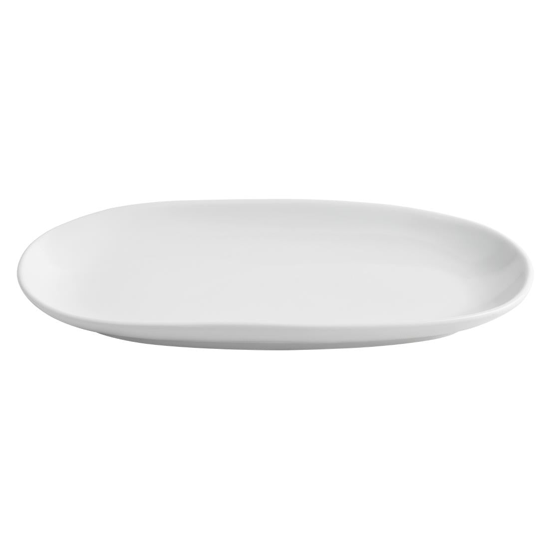 Olympia Chia Oval Plates White 280x135mm (6 Pack)