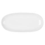 Olympia Chia Oval Plates White 280x135mm (6 Pack)