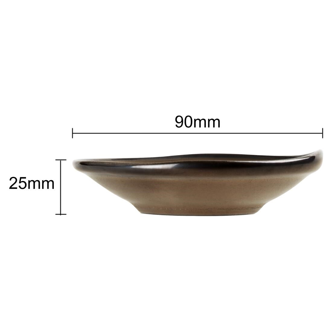 Olympia Ochre Dipping Dishes 95mm (12 Pack)