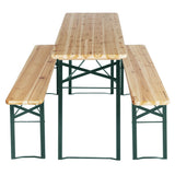 Bolero German Beer Bench and Table Set 1770x500mm