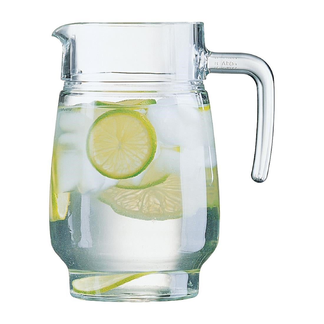 Arcoroc Tivoli Glass Jugs 1.6Ltr (6 Pack)