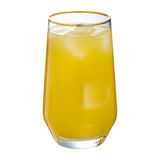 Cristal d'Arques Ultime Gold Band Hi Ball Glasses 400ml (8 Pack)