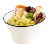 Arcoroc Appetizer Ludico Bowls Black Line 95mm (24 Pack)
