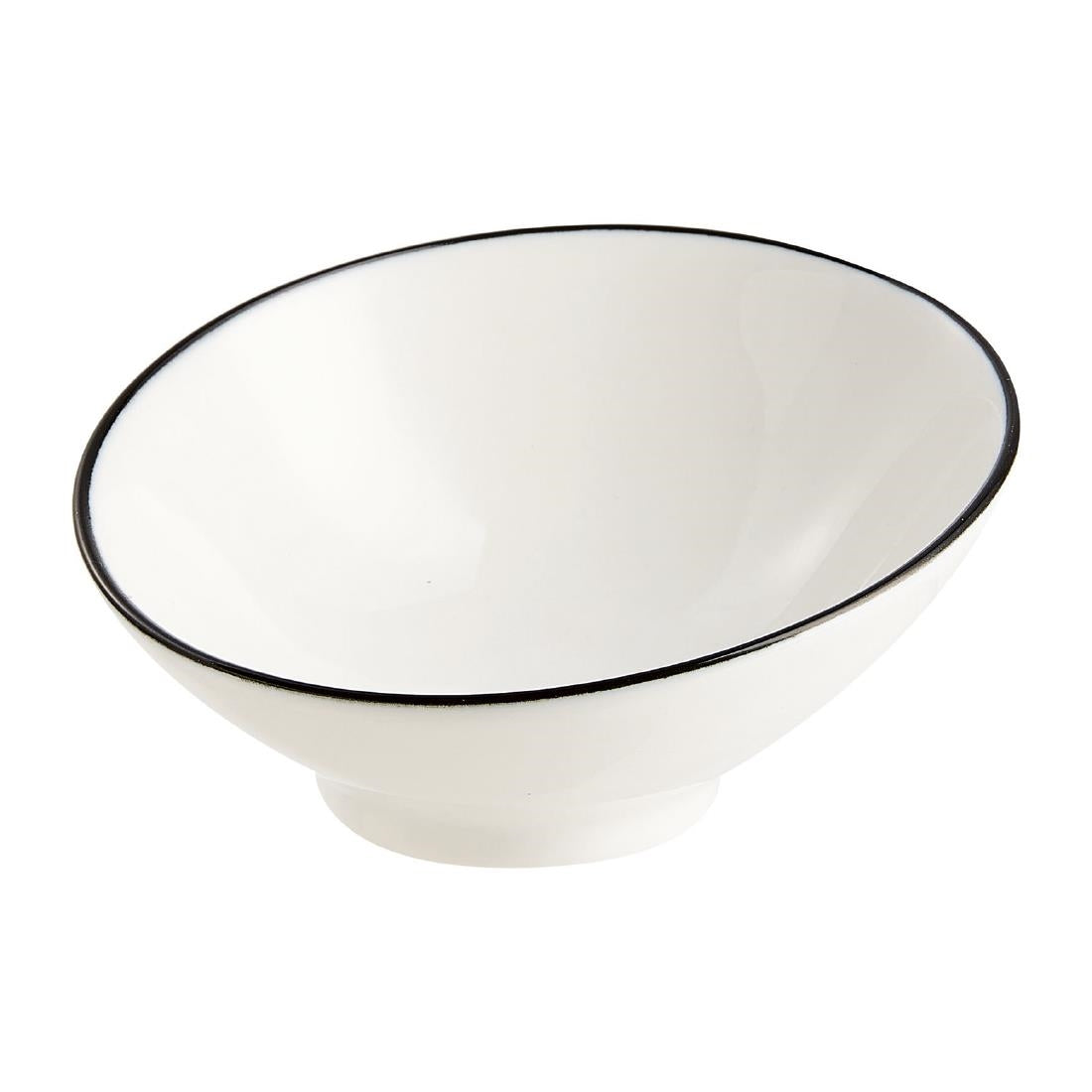 Arcoroc Appetizer Ludico Dishes Black Line 95mm (24 Pack)