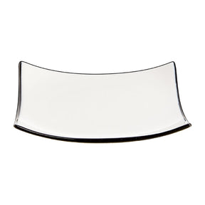 Arcoroc Appetizer Square Small Bowls Black Line 95mm (24 Pack)