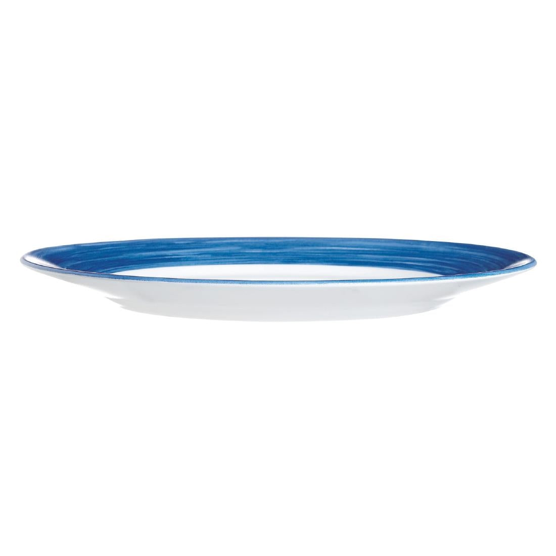 Arcoroc Brush Side Plates Blue Jean 155mm (24 Pack)