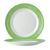 Arcoroc Brush Side Plates Green 155mm (24 Pack)