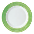 Arcoroc Brush Side Plates Green 155mm (24 Pack)