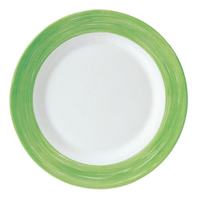 Arcoroc Brush Side Plates Green 155mm (24 Pack)