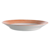 Arcoroc Brush Soup Plates Orange 225mm (12 Pack)