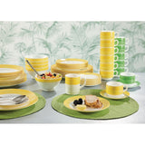 Arcoroc Brush Soup Plates Yellow 225mm (12 Pack)