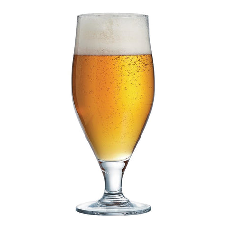 Arcoroc Cervoise Stem Beer Glasses 320ml LUKCA-NI 1/2pt (24 Pack)