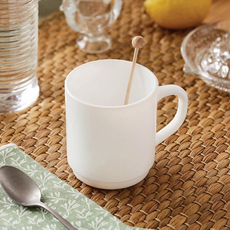 Luminarc Bock Stackable Mugs White 290ml (36 Pack)
