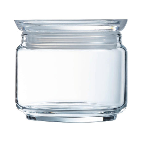 Luminarc Pure Jars with Glasses Lids 500ml (6 Pack)