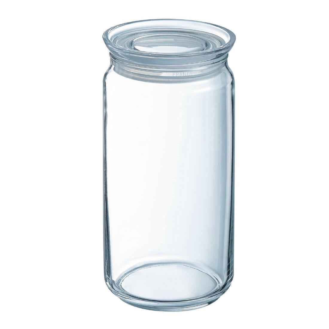 Luminarc Pure Jars with Glasses Lids 1.5Ltr (6 Pack)