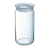 Luminarc Pure Jars with Glasses Lids 1.5Ltr (6 Pack)