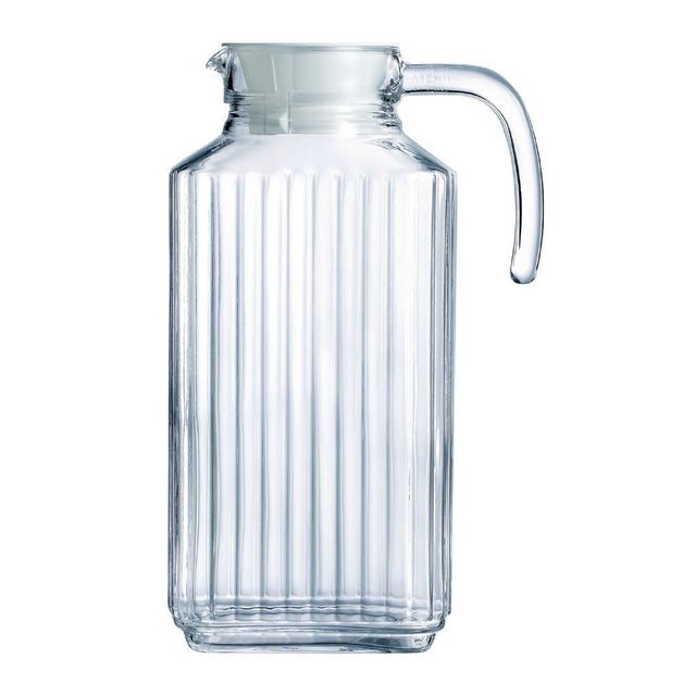 Luminarc Quadro Fridge Jug & Lid 1.7Ltr ( 6 Pack)