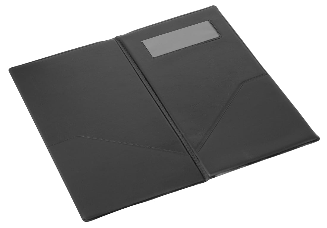 Olympia Bill Presenter Cover Black (2 Sides)