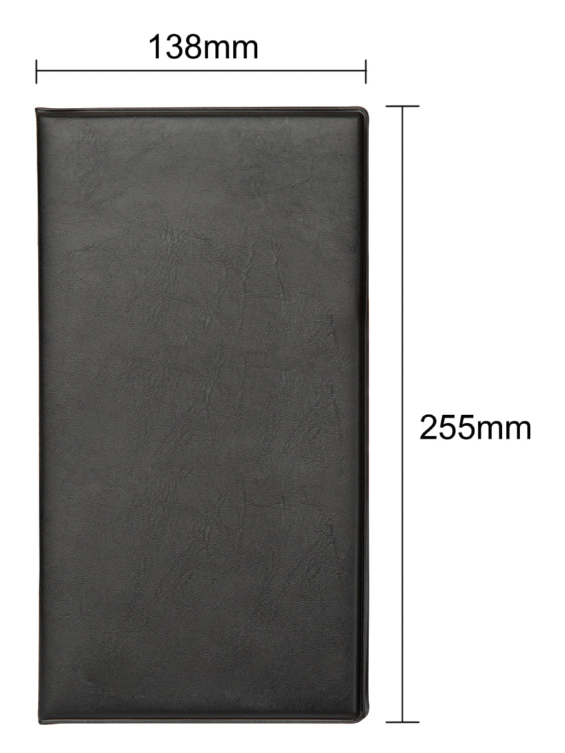 Olympia Bill Presenter Cover Black (2 Sides)