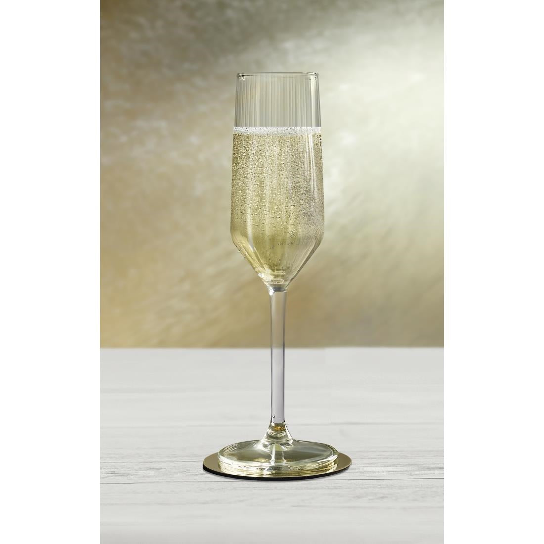 Royal Leerdam Carré Optics Flutes 225ml (6 Pack)